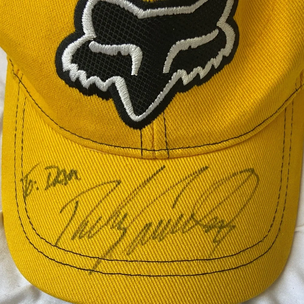 Fox Racing Ricky Carmichael Signed Cap - Picture 2 of 7